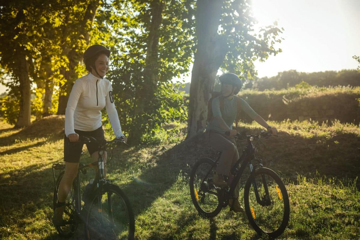 przejażdżka rowerem